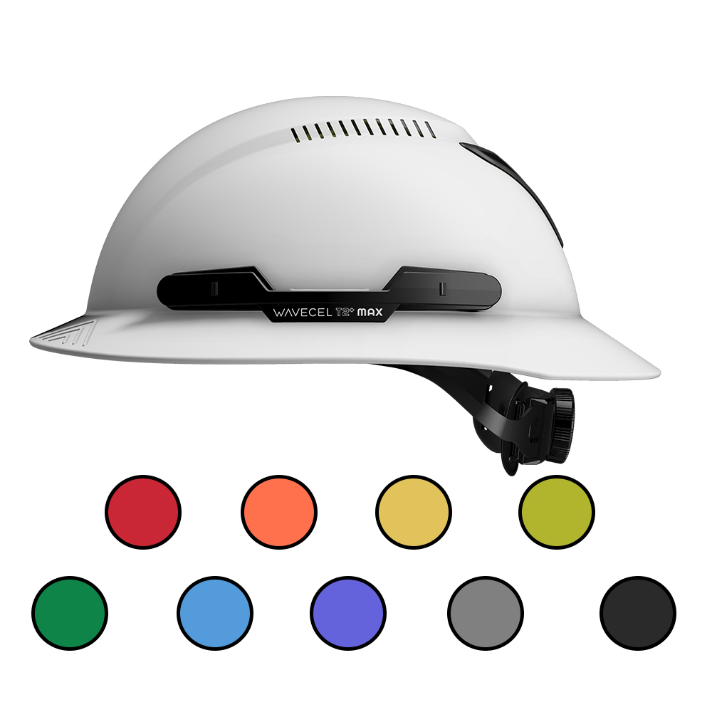 WaveCel T2+ MAX Type 2 Class C Full Brim Vented Hard Hat from Columbia Safety